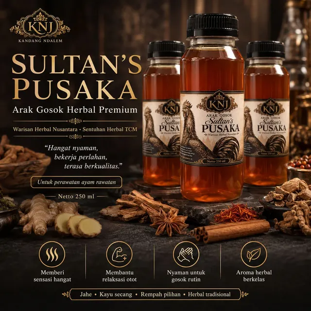 Arak Gosok Sultan's Pusaka — 1